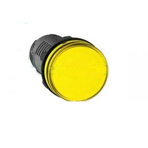 Đèn Báo Ø22  màu xanh vàng 110V AC Schneider Nút nhấn đèn báo công tắc xoay họ XA2 XA2EVF8LC