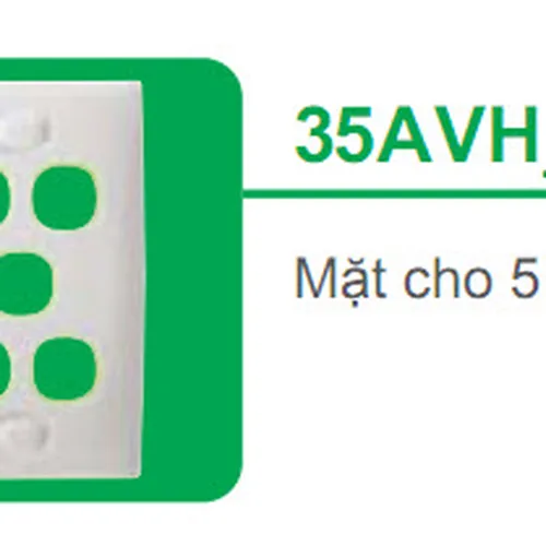 Mặt cho 5 thiết bị Schneider S-Classic 35AVH_G19