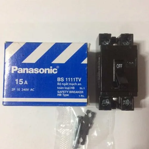 BS1111TV Bộ ngắt mạch an toàn HB 15A Panasonic