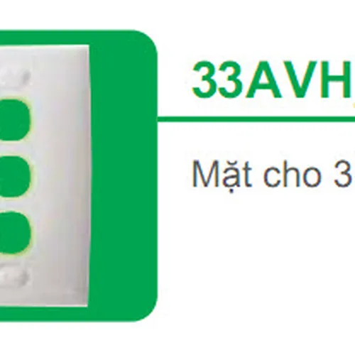 Mặt cho 3 thiết bị Schneider S-Classic 33AVH_G19