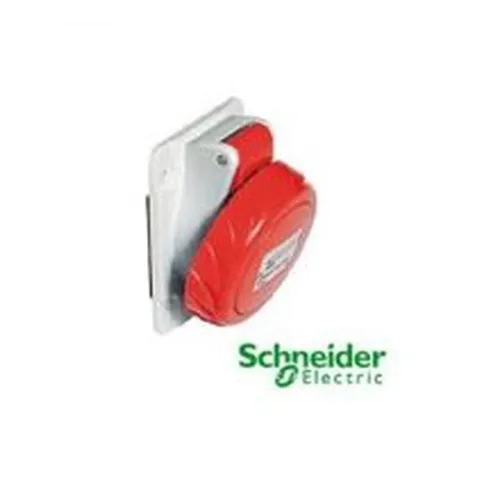 Ổ cắm gắn âm dạng nghiêng 4P 400V 125A IP67 Schneider Ổ cắm âm dạng nghiêng 81295