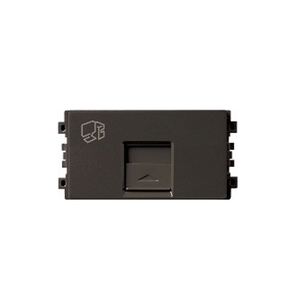 Ổ cắm mạng cat6  size S Schneider Zencelo- A Đồng 8431SRJ6V_BZ_G19