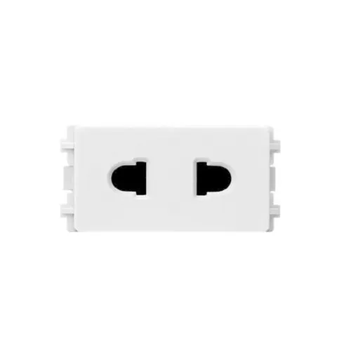 Ố cắm đơn 2 chấu  size S Schneider Zencelo- A Trắng 84426SUS_WE_G19