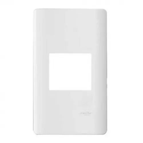 Mặt cho 1 thiết bị  size M Schneider Zencelo- A Trắng A8401M_WE_G19