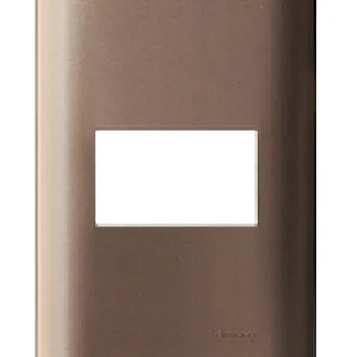 Mặt cho 1 thiết bị  size S Schneider Zencelo- A Đồng A8401S_SZ_G19