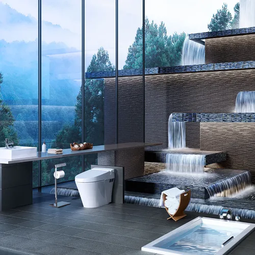 AC-618VN/BW1-Vật liệu xây dựng (VLXD) hoàn thiện thiết bị vệ sinh bồn cầu thông minh Inax