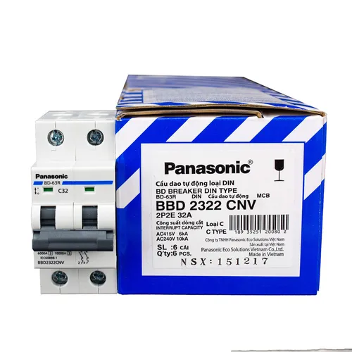 BBD2322CNV Cầu dao CB tép 2P 32A Panasonic