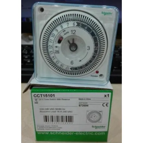 Bộ hẹn giờ 14h 1 kênh 16A Schneider CCT15101