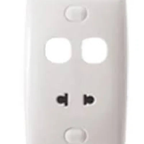 Bộ ổ cắm đơn 2 chấu 2 lỗ trống Schneider S-Classic E426UXX_G19