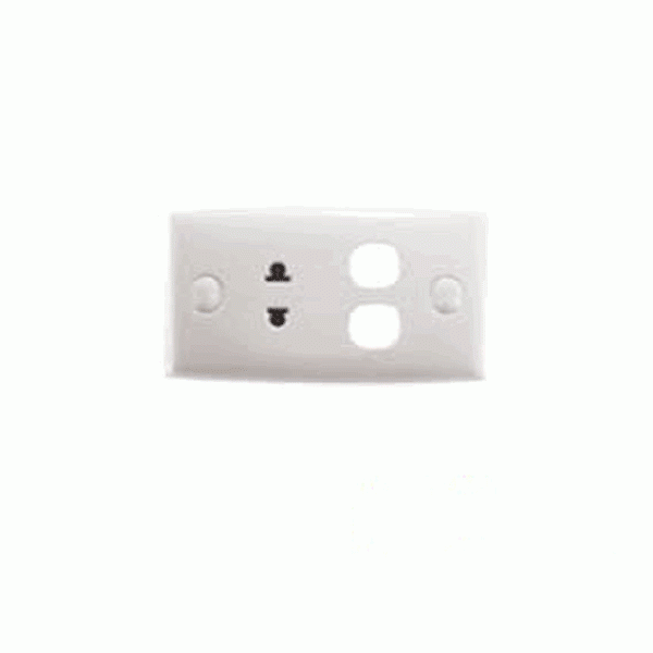 Bộ ổ cắm đơn 2 chấu 2 lỗ trống Schneider S-Classic E426UXX_G19