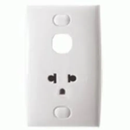 Bộ ổ cắm đơn 3 chấu và 1 lỗ trống Schneider S-Classic E426UEX_G19