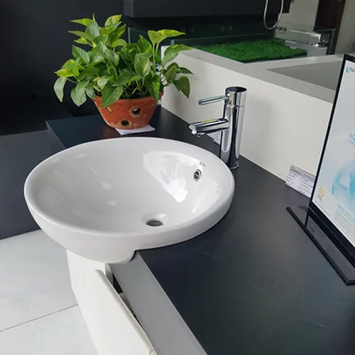 L-333V/BW1- Vật liệu xây dựng (VLXD) hoàn thiện thiết bị vệ sinh chậu rửa bán âm bàn Inax