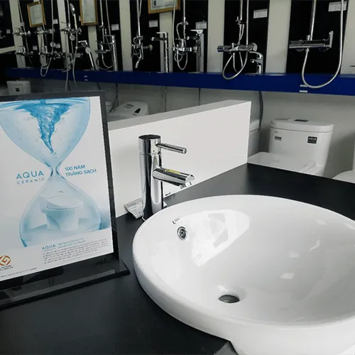 AL-333V/BW1- Vật liệu xây dựng (VLXD) hoàn thiện thiết bị vệ sinh chậu rửa đặt bàn Inax