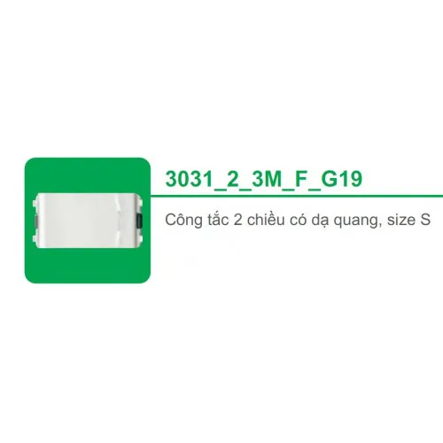 Công tắc 2 chiều có dạ quang size S Schneider Concept 3031_2_3M_F_G19