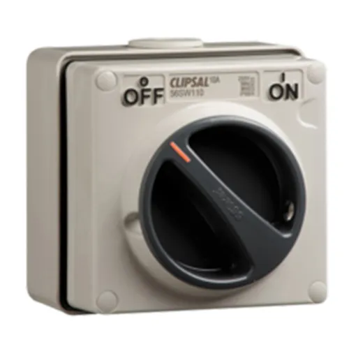 Công tắc có đế 3P 10A 500V IP66 Schneider Công tắc - Switch IP66 S56SW310GY