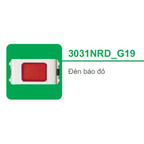 Đèn báo đỏ Schneider Concept 3031NRD_G19