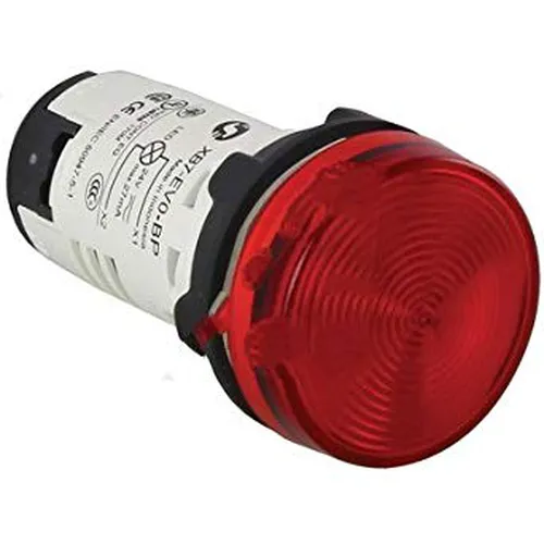 Đèn báo pha 24VDC Ø22 màu đỏ Schneider Nút nhấn  đèn báo công tắc họ XB7 XB7EV04BP