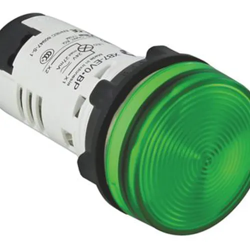 Đèn báo pha 24VDC Ø22 màu xanh lá Schneider Nút nhấn  đèn báo công tắc họ XB7 XB7EV03BP