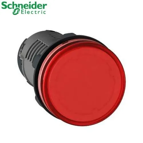 Đèn Báo Ø22  màu đỏ Schneider Nút nhấn đèn báo công tắc xoay họ XA2 XA2EVB4LC
