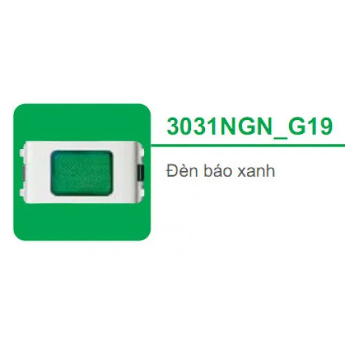 Đèn báo xanh Schneider Concept 3031NGN_G19