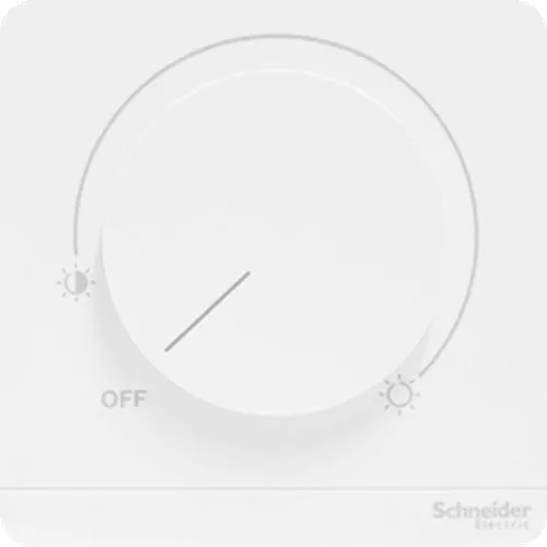 Dimmer điều chỉnh ánh sáng đèn màu trắng Schneider AvatarOn E8331RD250_WE