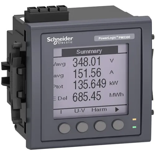 Đồng Hồ nhiều biểu giá PM5000 Schneider Bộ điều khiển & Đồng hồ METSEPM5340