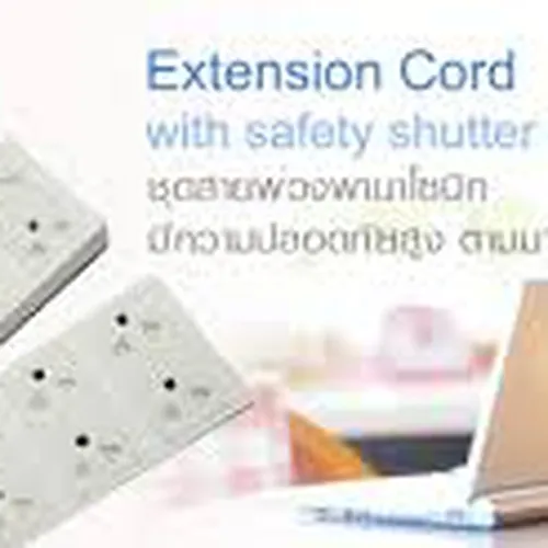 WCHG28334 Ổ cắm có dây 3 ổ cắm 3 chấu, 3 công tắc Panasonic