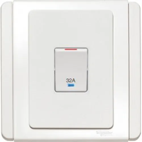 32A DP switch w.LED Schneider Neo Series White color E3031DR32_EWWW