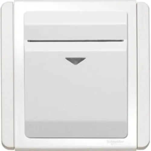 Key card switch Schneider Neo Series White color E3031EKTH_WW