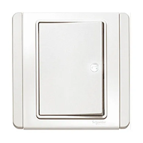 Mặt 1 Công Tắc 10A -2W Schneider Neo Series White color E3031H2_EWWW_G19