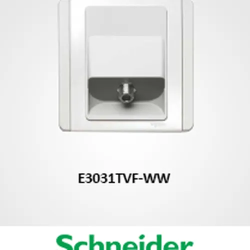 1 Gang F-Connection TV Schneider Neo Series White color E3031TVF_WW
