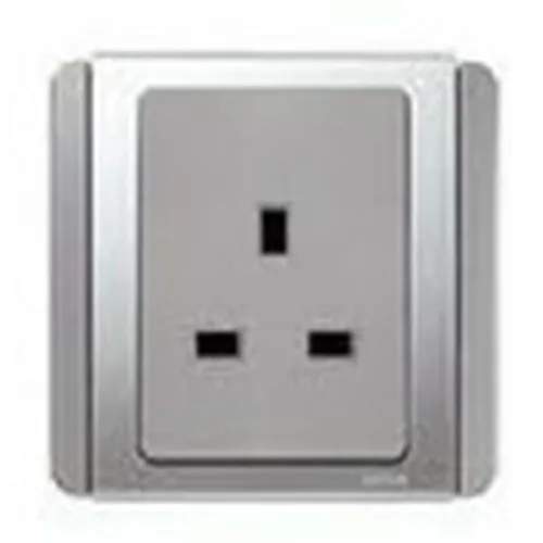 Ổ cắm 3 chấu dẹp 13 A Schneider Neo Series White color E3426_WW_G19