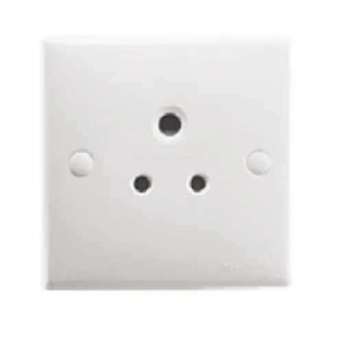 Bộ ổ cắm đơn 3 chấu 15A  kiểu Anh Schneider E30 & EMS E426_15_WE