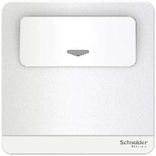 Bộ công tắc chì khóa thẻ màu trắng Schneider AvatarOn E8331EKT_WE