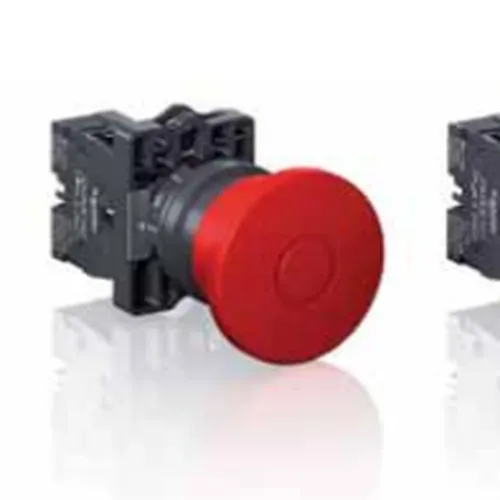 Nút nhấn nhả Ø 22  Màu Đen Schneider Nút nhấn đèn báo công tắc xoay họ XA2 XA2EA3341