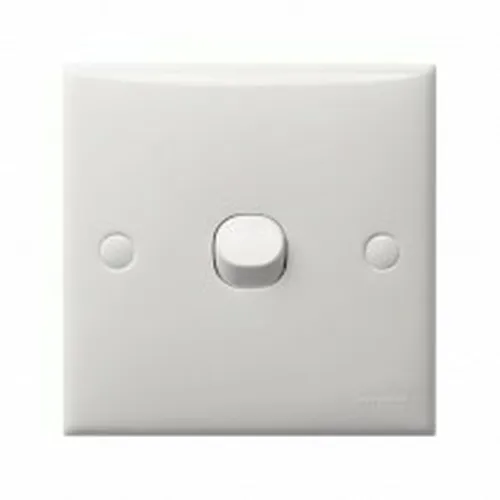Bộ công tắc đơn 2 chiều 10A  mặt kim loại Schneider E30 & EMS ESM31_2_3A
