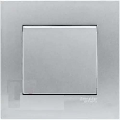 Bộ công tắc trung gian 10AX Schneider Vivace series aluminum silver KB31IA_AS