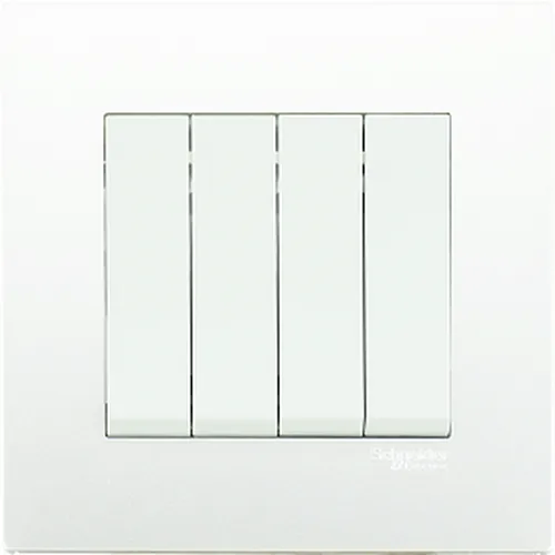 Công tắc 4 2 chiều 16A Schneider Vivace series white KB34S_WE