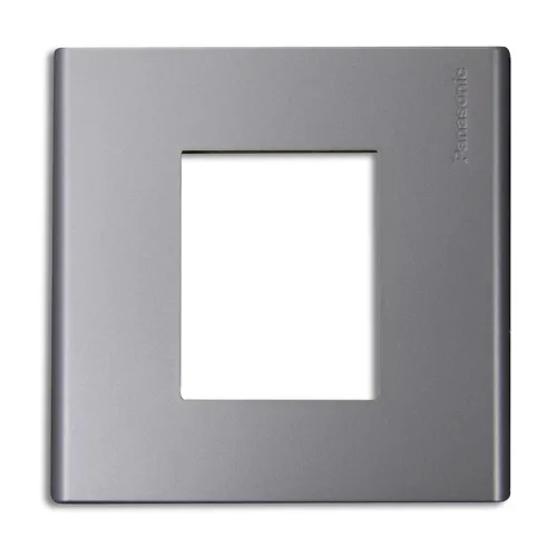 WEB7812MW Mặt BS WIDE, dùng cho 2 thiết bị, màu trắng ánh kim Panasonic