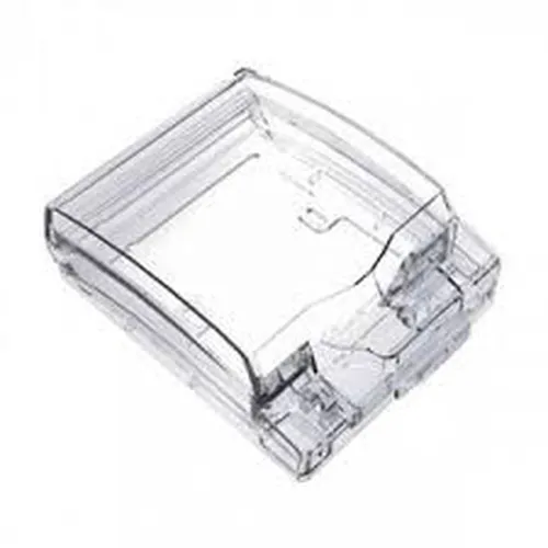 Mặt che (không đế) phòng thấm nước mặt đơn cho ổ cắm loại vuông IP55 Schneider S-Classic E223R_TR