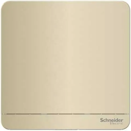 Mặt che trơn màu vàng ánh kim Schneider AvatarOn E8330X_WG