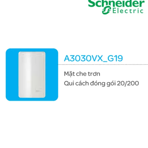 Mặt che trơn Schneider Concept A3030VX_G19