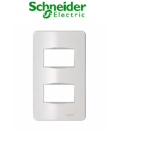 Mặt cho 2 thiết bị size S Schneider Concept A3002_G19