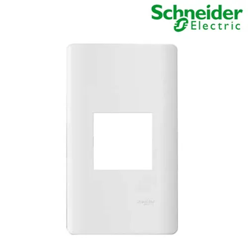 Mặt dùng cho MCB 2 cực Schneider Zencelo- A Trắng A8402MCB_WE_G19