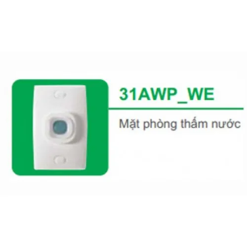 Mặt phòng thấm nước cho nút nhấn chuông Schneider S-Classic 31AWP_WE