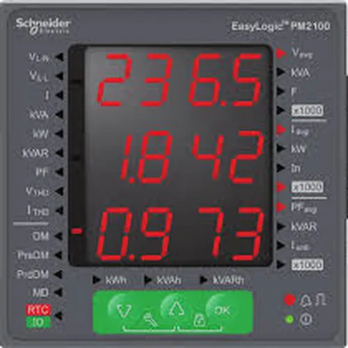 ĐỒNG HỒ KỸ THUẬT SỐ PM2000 Schneider Bộ điều khiển & Đồng hồ METSEPM2120
