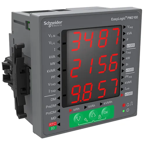ĐỒNG HỒ KỸ THUẬT SỐ PM2000 Schneider Bộ điều khiển & Đồng hồ METSEPM2130