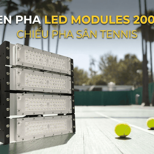 [Philips Inside] Đèn Pha LED Modules Chiếu Sáng Sân Tennis Pickleball Citilight CTL154M 200W LED300/CW 220-240V 30000LM