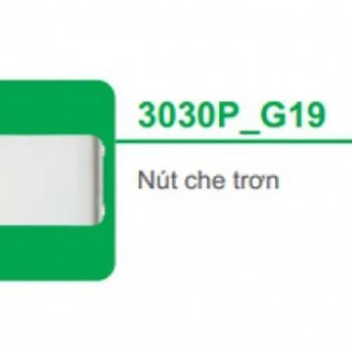 Nút che trơn size S Schneider Concept 3030P_G19