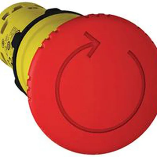 Nút dừng khẩn cấp Ø40 xoay để mở NO+NC loại XB7 Schneider Nút nhấn  đèn báo công tắc họ XB7 XB7NS8445